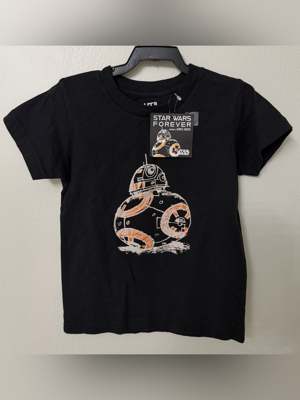 NWT Uniqlo Star Wars BB8 Toddler Shirt